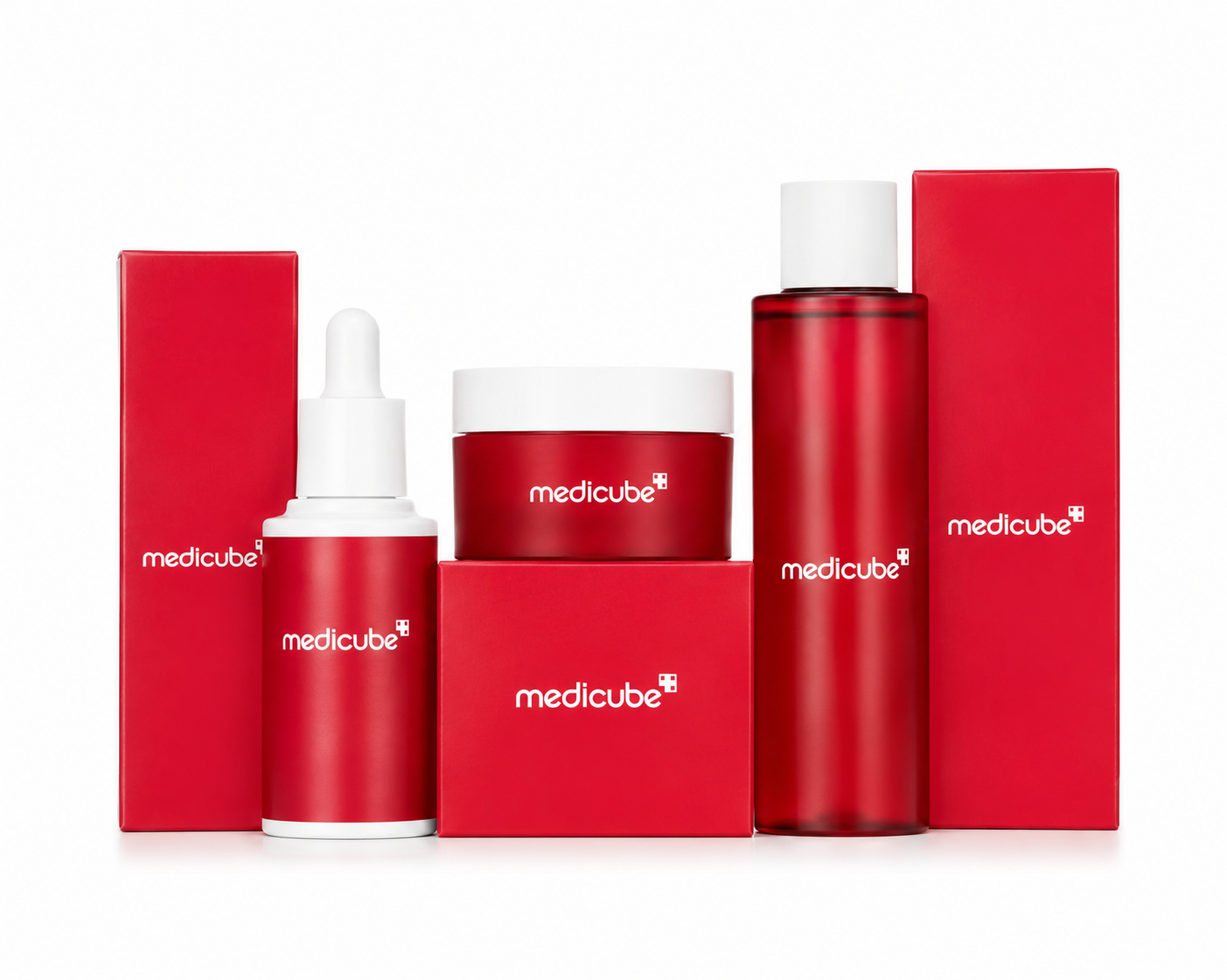 Medicube Korean Skincare Cosmetics Products Original Serum Capsule Cream & Toner Supply All Medicube Product in One